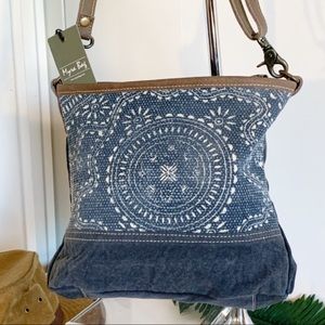 Myra Navy Kilim Shoulder Bag!